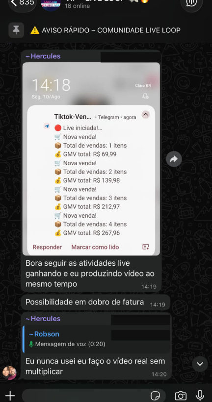 Print de cliente