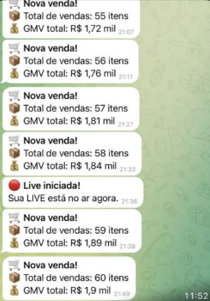 Resultado GMV